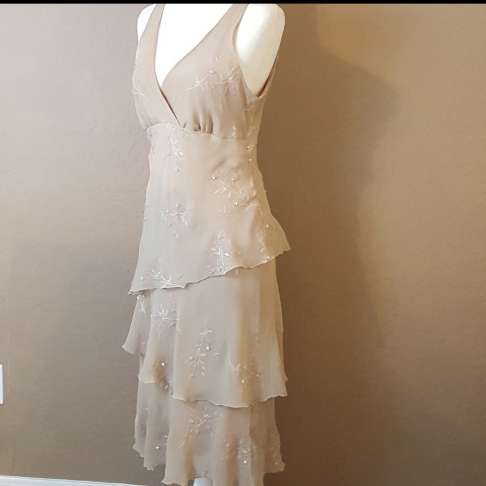 Jonathan Martin - Romantic Silk Layered Dress